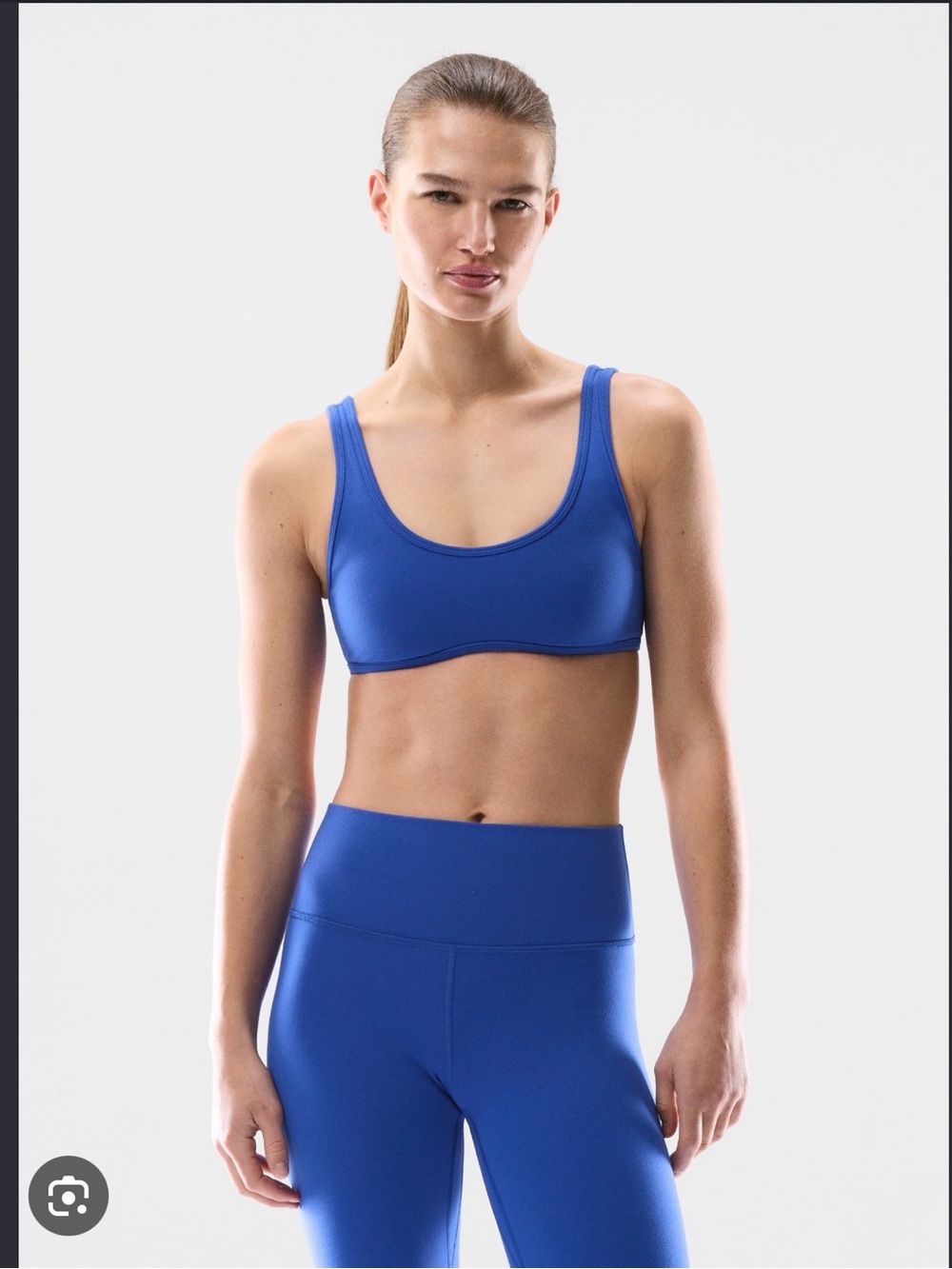 Aritzia Life Manifest sports bra- Azure blue